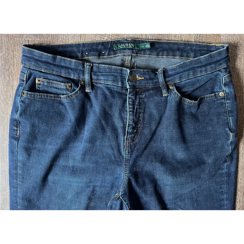Lauren Ralph Lauren Women's‎ Premier Skinny Jeans size 14W